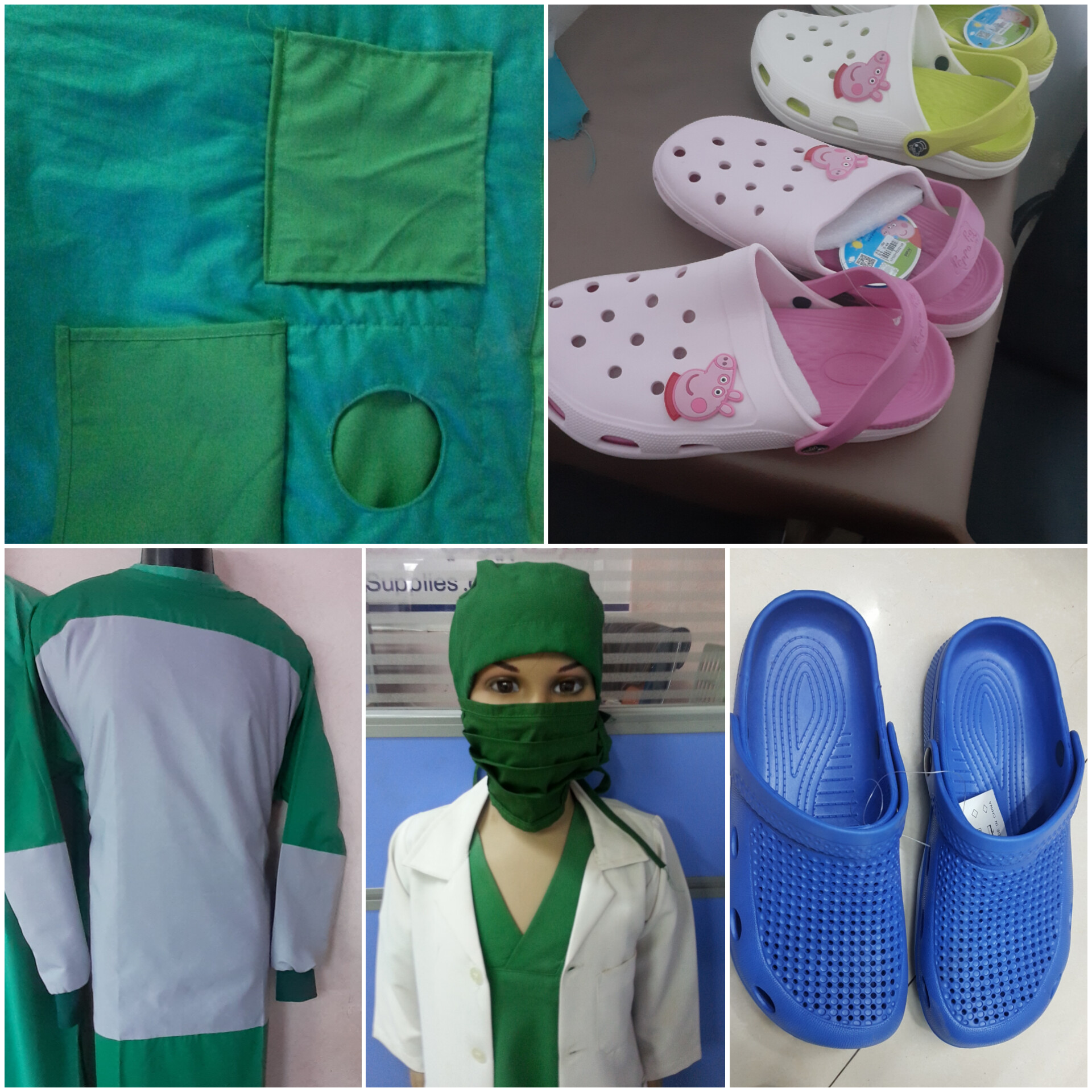operation surgical uniform & o.t supplies